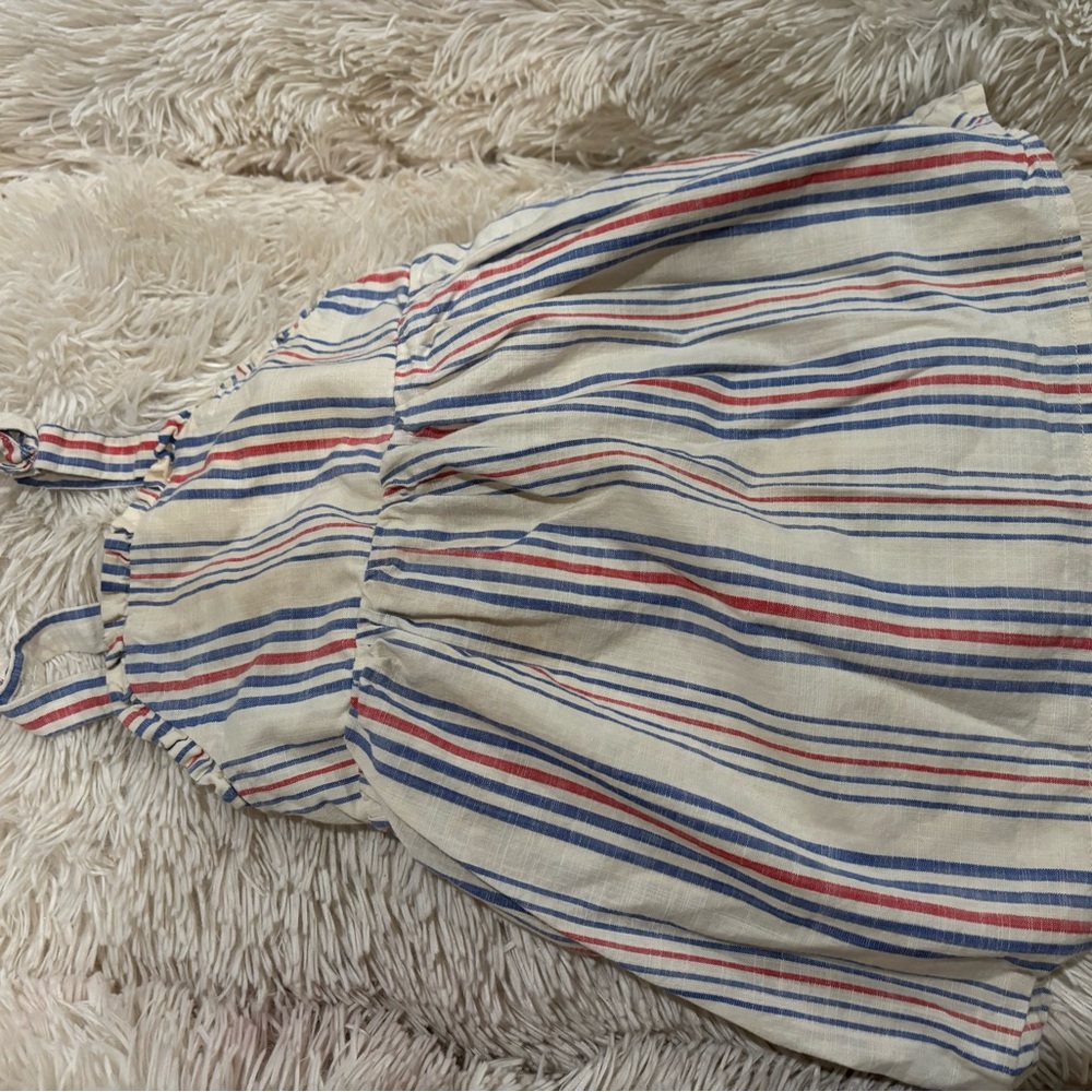 Striped Sleeveless Dress